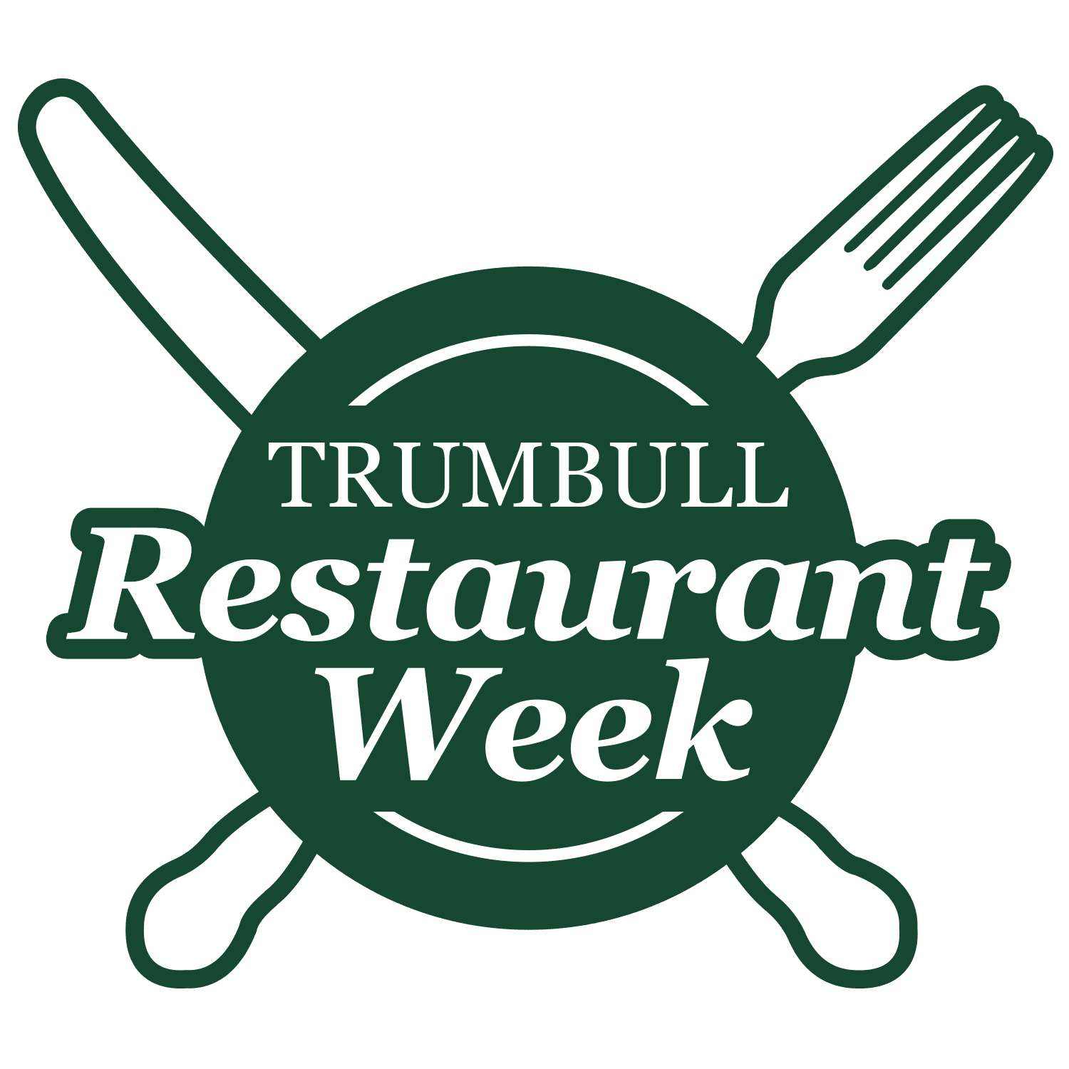 Trumbull Restaurant Week Logo