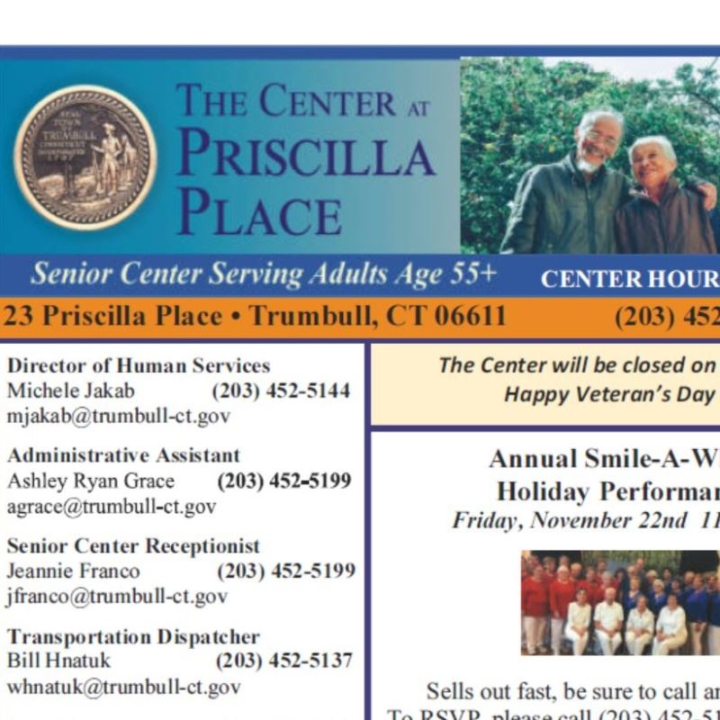 Senior Center Newsletter Image