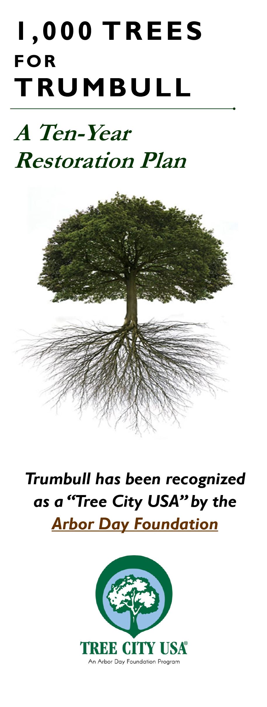 1000 Trees for Trumbull Brochure (JPG)