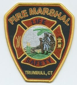 Trumbull Fire Marshal Patch