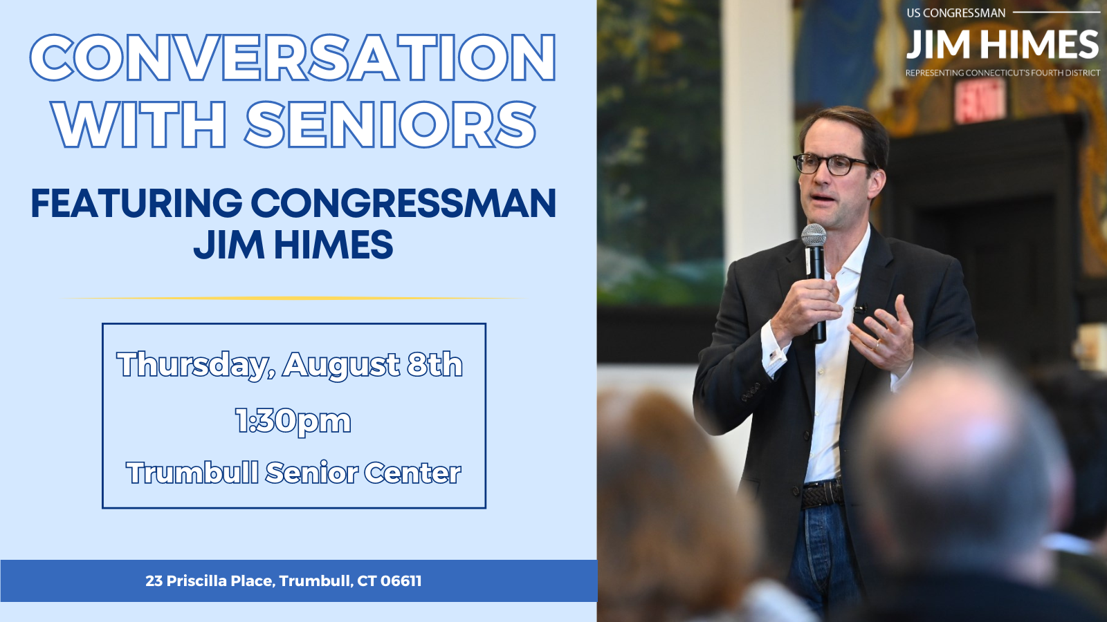 Trumbull Senior Center Visit