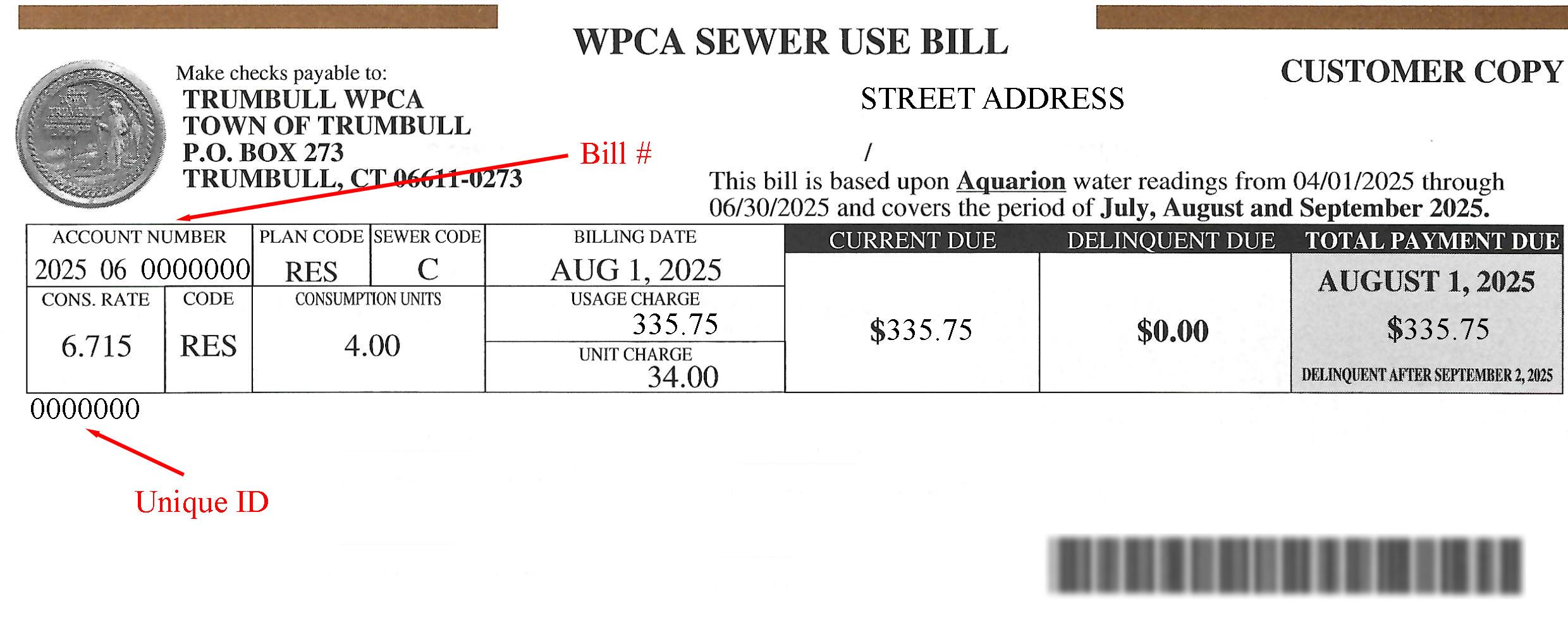 WPCA Sewer Use Bill Example (JPG)